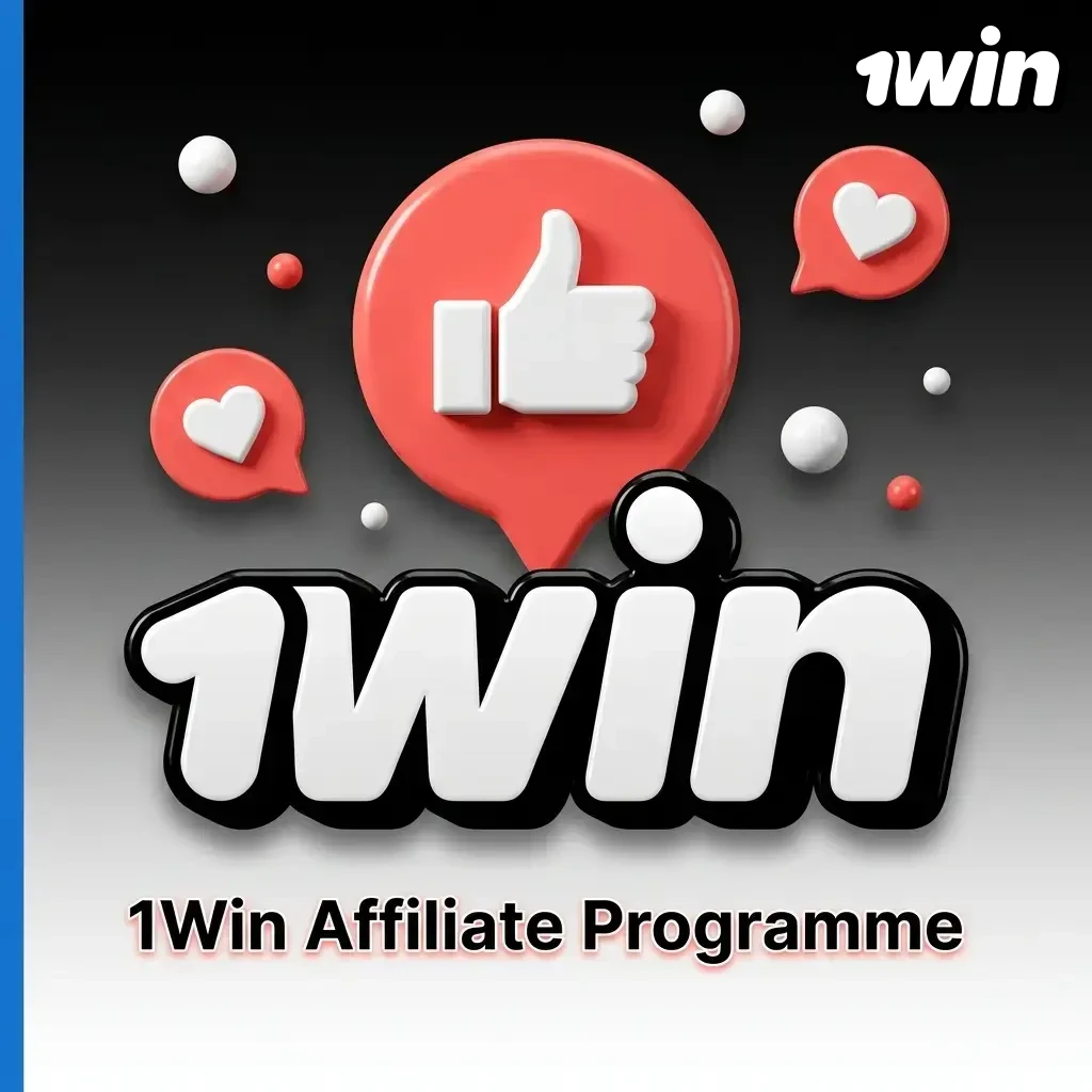 1Win affiliate programme dashboard showing revenue share, CPA models, and tracking tools for partners in India